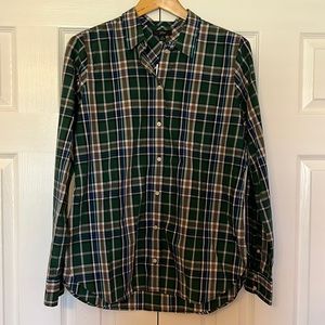 JCrew button front top